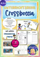 Vorschau - Unterrichtsreihen - Crossboccia: Unterrichtsreihe (Klasse 3+4) - Deckblatt