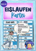 Vorschau - Stundenentwürfe - Eislauf-Kartei mit vielen Ideen zur Unterrichtsgestaltung - Deckblatt