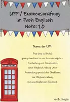 Vorschau - Stundenentwürfe - UPP Englisch - Note 1,0 - Deckblatt