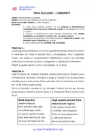 anteprima - Esercizi - Tema in classe: l'ambiente - Pagina 1