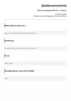 Vorschau - Arbeitsblätter - Bewertungsbogen 'Bericht' - 6. Klasse - Seite 2
