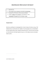 Vorschau - Stundenentwürfe - Komparativ bzw. Comparatives und Superlatives (Steigerungsformen) - Seite 1
