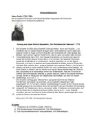Vorschau - Stundenentwürfe - Der Wirtschaftsliberalismus nach Adam Smith - Unterrichtsstunde - Seite 1