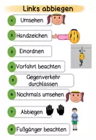 Vorschau - Arbeitsblätter - Arbeitsblatt zum Video links abbiegen - Seite 2
