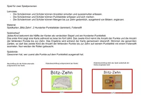 Vorschau - Spiele - Lernspiel zur Mengenerfassung: Blitz-Zehn - Seite 1