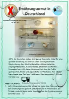 Vorschau - Arbeitsblätter - Ernährungsarmut: "Gesundes Essen ist zu teuer!" - Deckblatt