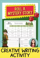 Vorschau - Arbeitsblätter - Roll a mystery story - kreatives Schreiben (Englisch) - Deckblatt