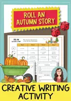 Vorschau - Spiele - Roll an autumn Story: creative writing activity; 2fach differenziert (Englisch) - Deckblatt
