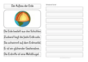 Vorschau - Arbeitsblätter - Die Erde - Materialpaket - Seite 3
