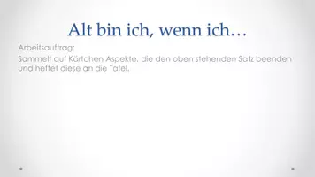 Vorschau - Stundenentwürfe - Unterrichtsreihe: Altern, Sterben, Tod - eine philosophische Betrachtung der Vergänglichkeit --> PPP - Seite 2