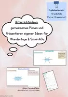 Vorschau - Arbeitsblätter - Traumwandertag & Traum-AG - Deckblatt