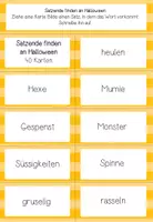 Vorschau - Arbeitsblätter - Satzende finden an Halloween, Punkte setzen - Seite 2