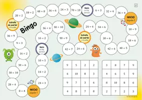 Vista previa - Hojas de trabajo - División hasta 100 - juego de matemáticas - página 3