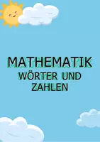 Vorschau - Arbeitsblätter - Mathematik Klasse 1 und 2: Zahlen in Worten. - Seite 1