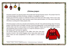 Vorschau - Arbeitsblätter - British Christmas Traditions (Klasse 7/8) - Seite 3
