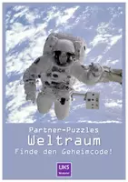 Vorschau - Stationenlernen - Strategische Partner-Puzzles zum Thema Weltraum - Deckblatt