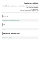 Vorschau - Stundenentwürfe - ChatGPT und Künstliche Intelligenz in der Schule: So können Schüler:innen und Lehrer:innen profitieren! - Seite 1