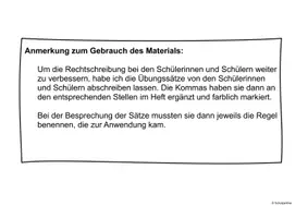 Vorschau - Arbeitsblätter - Kommaregeln (Materialpaket) - Seite 3
