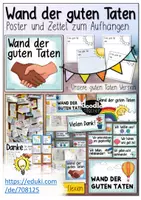 Vorschau - Mal- und Bastelvorlagen - 65 Gute Taten - Ideensammlung für die Schule und zu Hause - Seite 1