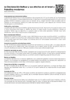 Vista previa - Hojas de trabajo - La Declaración Balfour y sus efectos en el Israel y Palestina modernos - Portada
