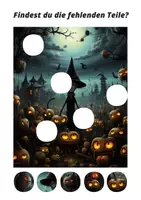 Vorschau - Spiele - Suchbilder mit Halloween-Feeling – Konzentration & Kreativität fördern in der Grundschule - Seite 1