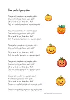Vorschau - Präsentationen/Tafelbilder - 5 perfect pumpkins Tafelmaterial - Seite 2