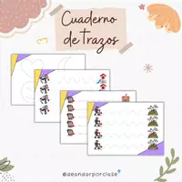 Vista previa - Hojas de trabajo - Llibret de traços - Portada