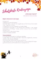 Vorschau - Stundenentwürfe - Halloween Spezial Kinderyoga - Seite 3