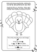 Vista previa - Hojas de trabajo - THANKSGIVING MINI BOOK - Standard level - página 2