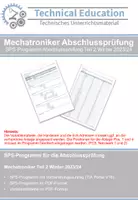 Vorschau - Merkblätter - Mechatroniker Abschlussprüfung: SPS-Programm AP2 Winter 23/24 - Deckblatt