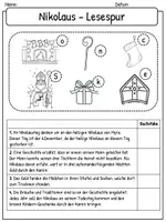 Vorschau - Arbeitsblätter - Lesespur: Nikolaus + Weihnachten, 3. bis 4. Klasse - Seite 3