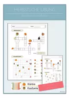 Vorschau - Arbeitsblätter - Herbstliche Übung Deutsch und Mathe (Kl. 2) - Deckblatt