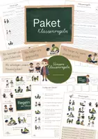 Vorschau - Arbeitsblätter - Klassenregeln für die Grundschule I Arbeitsblätter - Deckblatt