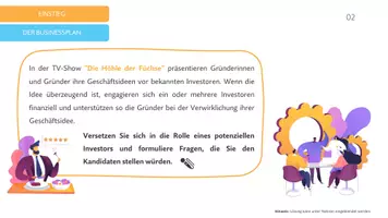 Vorschau - Arbeitsblätter - Der Businessplan - Komplett vorbereitete Stunde - Seite 2