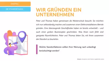 Vorschau - Arbeitsblätter - Die Standortwahl - Komplett vorbereitete Stunde - Seite 2