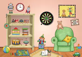 Vorschau - Stundenentwürfe - Klangbild Spielzimmer - Seite 1