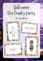 Aperçu - Apprentissages en autonomie - Halloween - The Freaky Party - The British Fox - Page de couverture