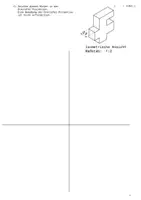 Vorschau - Arbeitsblätter - Technisches Zeichnen: Aufgabe: Isometrische Ansicht in Dreitafel-Projektion - Seite 3