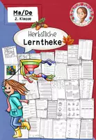 Vorschau - Arbeitsblätter - Herbst Deutsch & Mathe Klasse 2 | Freiarbeit & Stationenlernen - Deckblatt