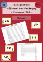 Vorschau - Arbeitsblätter - Rechenspaziergang Zahlenraum 1 000 - Addition mit Hunderterübergang - Deckblatt