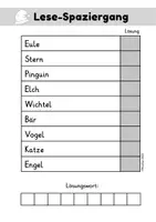 Vorschau - Arbeitsblätter - Materialpaket - Lesespaziergänge - Seite 2