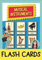 Vorschau - Stationenlernen - Musical Instruments - 41 Flash Cards / Bildkarten (Englisch) - Deckblatt
