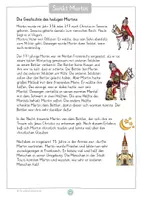 Vorschau - Arbeitsblätter - Sankt Martin Arbeitsblätter Klasse 3 Ethik Herbst - Seite 2