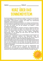 Vorschau - Arbeitsblätter - Das Sonnensystem – XXL-Gesamtpaket: Alle 8 Planeten entdecken - Seite 2