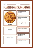 Vorschau - Arbeitsblätter - Das faszinierende Sonnensystem: Eine Reise durch die einzigartigen Planeten (XXL Paket) - Seite 3