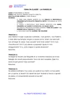 anteprima - Esercizi - Tema in classe: la famiglia - Pagina 1