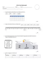 Vorschau - Test - Lernzielkontrolle Dezimalbrüche - Deckblatt