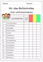 Vorschau - Stundenentwürfe - Materialpaket RECHTSCHREIBUNG / Lernwörter Training - Seite 1