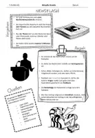 Vorschau - Arbeitsblätter - Aktuelle Stunde / Newsflash / Newsreport - Deckblatt