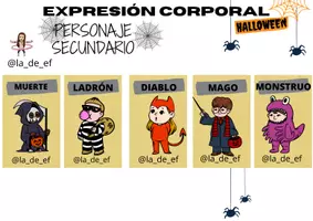 Vista previa - Tarjetas / Manipulativos - Historias de halloween - página 2